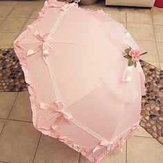 Princess Umbrella, Photography Umbrella, Roses Butterfly, Wedding Umbrella, Couleur Rose Pastel, Pinky Girls, Umbrella Photography, Куклы American Girl, Cute Umbrellas