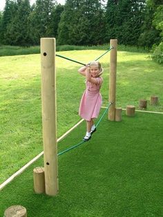 Diy Kids Playground, Design On A Budget, Backyard Design Layout, Outdoor Play Areas, Small Backyard Ideas