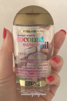 OGXのおすすめヘアオイル｜ココナッツ ミラクルオイルの使用レビュー Ogx Hair Products, Healthy Hair Routine, Skin Face Mask, Coconut Hair, Buy Skincare, Natural Hair Care Tips, Hair Supplies, Skin Care Spa