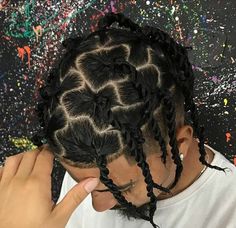 Straight Hair Braids Men, Straight Hair Braids, Men Straight Hair, Afro Hairstyles Men