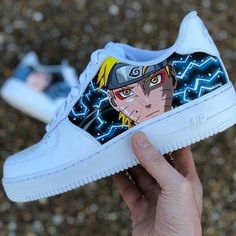 Naruto And Obito, Af1 Custom, Af1 Shoes, Nike Air Force 1 Custom, Custom Af1, Custom Painted Shoes, Nike Shoes Air Force