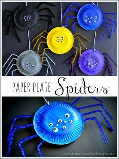 Spider Craft, Halloween Week, Hallowen Ideas, Spider Crafts, Halloween Arts And Crafts, Halloween Preschool, Easy Halloween Crafts