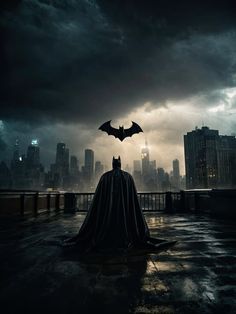 the dark knight rises in batman's new poster