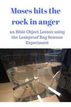 an object in a bag with the words mosses hits the rock in anger