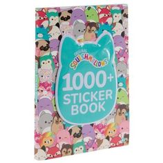 a book with an animal sticker on it's front and the words, 100 +