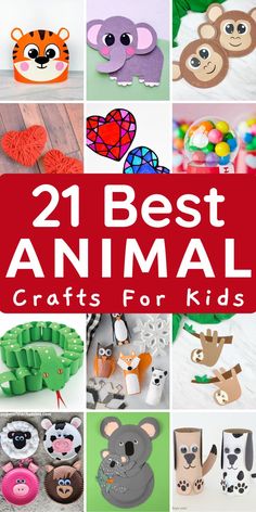 Are you looking for a fun and simple activity for the kids to do at home? Check out these animal crafts for kids, perfect for sparking ideas and creating something fun! These craft Ideas feature zoo animals, ideal for kids of all ages. The selection includes giraffe, elephant, monkey, polar bear, fox, and snake-shaped crafts. They're both adorable and fun to make! so, get ready to have some fun with these creative and adorable animal crafts! Diy Animal Crafts, Zoo Animals Preschool Activities, Jungle Animals Preschool, Zoo Activities Preschool, Create Your Own Animal, Zoo Animals Preschool, Jungle Animal Crafts, Spring Preschool Activities