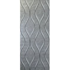 an abstract wallpaper design in grey and silver with wavy lines on the back side