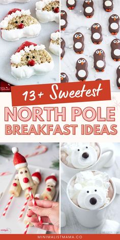 the best north pole breakfast ideas for christmas and new year's eve - these are easy to make