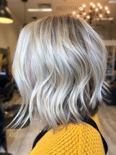 Platinum Blonde Peekaboo, Blonde Peekaboo, Platinum Blonde Bob, Blonde Peekaboo Highlights, Shades Of Blonde Hair, Blonde Highlights Bob, Balayage Hair Colour, White Blonde Highlights, Blonde Hair Highlights