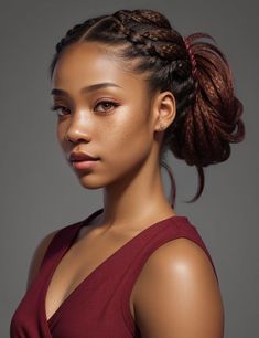 Coily Hairstyles, 2024 Haircuts, Hair Ideas For Women, Unusual Hair Colors, Pretty Brown Eyes, Goddess Braids Hairstyles, Wavy Hairstyles, Coily Hair, Box Braids Hairstyles