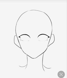 Head Sketches Female, Female Character Sketch Faces, Female Head Base Drawing, Head Outline Drawing Female, Anime Face Base Drawing Reference, Female Tutorial Drawing, Female Head Reference Drawing Anime, Female Head Drawing Base, Head Sketch Female