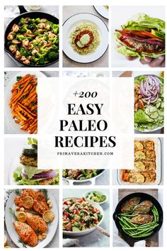 the top 20 easy paleo recipes