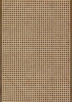 a brown and black area rug with circles on it