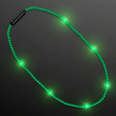 PRICES MAY VARY. FUN FEATURES: LED Necklace is 30" Long With 5 Light Up Beads Evenly Spaced Out Between Non-Light Up Beads in Green EASY TO USE: Simply Flip a Switch to Activate- LEDs will Shine a Bright Steady Light PERFECT FOR ANY OCCASION: St. Patricks Day, Halloween, Mardi Gras Parades, Raves, Music Festivals, Concerts, Birthday Parties & More SHINE ON & ON: Batteries are Replaceable so Lighted Necklaces Can Be Used for Multiple Events PREMIUM QUALITY & SAFE: Contains Low Mercury Batteries, Led Necklace, Led Necklaces, Mardi Gras Parade, Green Beaded Necklace, Mardi Gras Beads, Green Beads, Keep It Classy, Music Festivals, Shine On