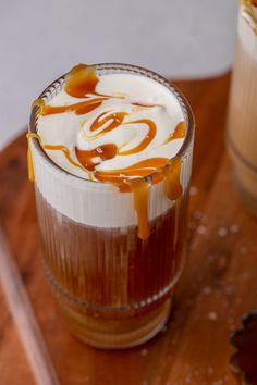 Starbucks salted caramel cold foam cold brew recipe - Lifestyle of a Foodie Starbucks Salted Caramel Cold Foam, Starbucks Cold Foam Recipe, Starbucks Cold Foam, Salted Caramel Cold Foam, Caramel Cold Foam, Coffee Diy Recipes, Cold Foam Cold Brew, Cold Foam Recipe, Foam Recipe