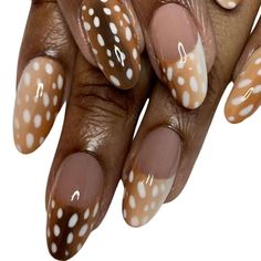 Deer Nails, Brown Nail, November Nails, Colorful Nail, Her Nails, Really Cute Nails, Soft Nails, Dream Nails, Funky Nails