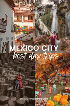 The top best day trips right outside of Mexico City! Learn more at scratchyourmapa.com Mexico City Vacation, Places To Visit In Mexico, Mexico City Travel Guide, Visiting Mexico City, Mexico Honeymoon, Mexico City Travel, Amazing Places To Visit, Mexico Travel Guides