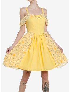 Her Universe Beauty And The Beast Dress, Beauty And The Beast Belle, Aurora Dress, Retro Skirt, Her Universe, Dapper Day, Belle Dress, Disney Beauty And The Beast, Disney Dresses