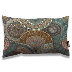 PRICES MAY VARY. 1. Size: 12*20 Inch ( 30*50 cm ). Only One Pillow Cover. No Insert or Filler 2. This Bohemian Pillow Cover is made of 50% Cotton and 50% Linen, comfortable & warm touch. Invisible/Hidden zipper in one side. 3. Two-sided print.The front pattern the same as the back. The pillowcases are Perfect for Home Decor, Living Room, Bedroom, Sofa, Couch, Office, Chair and Car, etc. 4. Wash Instruction: Machine wash or hand wash is both ok. 5. This decorative pillow cover is great for your m Cover For Bed, Funny Throw Pillows, Bohemian Throw Pillows, Mandala Flower, Floral Mandala, Rectangle Pillow, Flower Mandala, Decorative Throw Pillow Covers, Linen Cushion