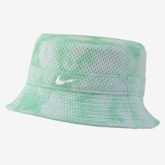 Nike Sportswear Washed Bucket Hat Cap Dh1366-342 New With Tags If You Have Any Questions Please Ask Before Purchasing. Check Out All Of Our Other Great Items Bring Back The Classic Bucket Hat With A Contemporary Twist In The Nike Washed Bucket Hat. The All-Over Print Gives You A Stylish Edge, While The Pearlescent Swoosh On The Crown Celebrates The Brand While Keeping You Cool. Lightweight Mesh Fabric Ensures A Breathable Fit. All-Over Tie-Dye Print Brings A Classic Feel. 100% Polyester. Importe Summer Sports Bucket Hat With Curved Brim, Sporty Breathable Summer Hat, Functional Moisture-wicking Summer Hats, Breathable Sports Hats For Summer, Summer Sports Hats With Breathable Fabric, Sporty Breathable Bucket Hat, Adjustable Fit Breathable Bucket Hat For Sports, Breathable Adjustable Bucket Hat For Sports, Functional Sports Bucket Hat With Curved Brim