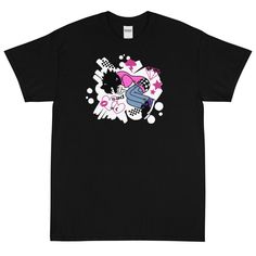 Emo Kid T-Shirt Pink Punk T-shirt With Letter Print, 90s Graffiti Print T-shirt For Streetwear, Trendy Graffiti Print T-shirt For Concerts, Y2k Short Sleeve T-shirt With Graffiti Print, Punk Style Short Sleeve T-shirt With Graffiti Print, Edgy Anime Print T-shirt For Alternative Fashion, Edgy Anime Print T-shirt For Streetwear, Edgy Short Sleeve T-shirt With Funny Print, Pink Punk Top With Graphic Print