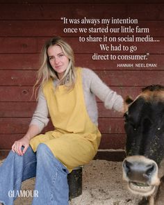 Hannah Neeleman, a.k.a. #BallerinaFarm, is ready to reintroduce herself. She’s the mother of eight children and a successful business owner. But there’s one thing Neeleman isn’t interested in talking about, and that’s what everybody else thinks about her. At the link in bio, read as the hugely popular influencer shares her thoughts on the seemingly overnight success, working the Utah farm she and her husband built from scratch, and the version of motherhood she’s passionate about portraying. ... Farm Apron, Cotton Farm, Book Photo, Delicious Dishes, Photo Inspo, Corporate Gifts, In The Garden