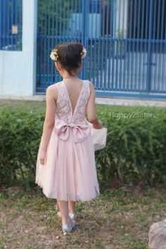 Blush pink flower girl dress Blush Pink Flower Girl Dress, Fall Flower Girl Dresses, Girls Dres, Pink Flower Girl Dress, Flower Girl Dresses Vintage, Rustic Flower Girl Dress, Blush Flower Girl Dresses, Pink Flower Girl, Flower Girls Dress