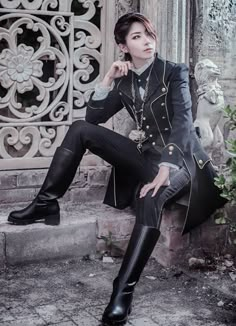 Ouji Fashion, Prince Clothes, Dark Beauty, Gothic Style