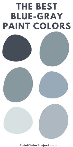 the best blue gray paint colors