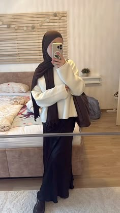 Outfit Voile, Special Outfits, Mecca Wallpaper, Hijabi Style, Hijab Ootd