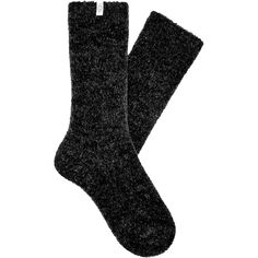 The UGG® Leda Sparkle 3 Pack socks are ultra cozy crew socks that have a stretchy, soft feel that your feet will love. These UGG® Leda Sparkle 3 Pack Horizon/Nimbus/Black Women's Socks have the following features: 99% Polyester / 1% Elastane 9 1/2" height Cozy crew sock Soft twill tape UGG logo on top cuff Comes in 3 pair pack Fits shoe size: 5-10 1123776 Baggallini Bags, Athleisure Sneakers, Clog Slippers, Crew Sock, Birkenstock Sandals, Women's Socks, Flip Flop Shoes, Trail Shoes, Compression Socks