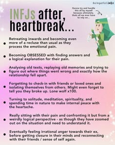 Infj X Infj Relationship, Infj Heartbreak, Infj Breakup, Infj Slytherin, Healing Takes Time