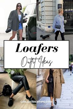 Loafers Outfit Parisian, 90s Loafers Women, How To Style Gucci Loafers, Black Driving Loafers Outfit, Fall Loafers Outfit 2024, Loafers With Black Pants, Platform Loafer Outfits Women, Loafers With Flared Pants, Platform Loafers With Jeans