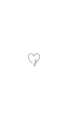 Heart With A J Tattoo, J Small Tattoo, Tattoos For My Girlfriend, Heart J Tattoo, J And B Initial Tattoo, Small Heart Tattoo With Letter, Dainty Love Tattoos, Tattoos For Your Girlfriend, Minimalist Love Tattoo