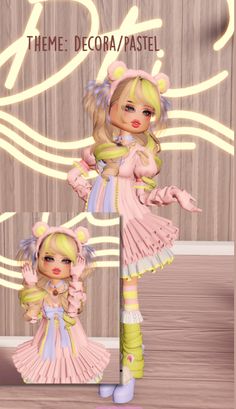 Decora or pastel theme outfit Decora Outfits, Funny Spanish Jokes, Pastel Theme, Pastel Dress, Pastel Outfit, Mod Fashion, Themed Outfits, Dress To Impress, Dress Outfits