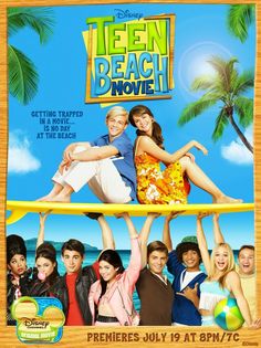 Teen Beach 2, Grace Phipps, Garrett Clayton, Disney Channel Movies, Maia Mitchell, Disney Channel Original, Beach Books, Film Disney