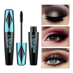 New Silk Fiber Big Eye Lash Mascara. Can Help With Volume And Length Dramatic Eyelashes, Smudge Proof Mascara, Nature Makeup, Lash Extension Mascara, Face Brushes, Curling Mascara, Silk Fiber, Long Lasting Eyeliner, Fiber Lash Mascara