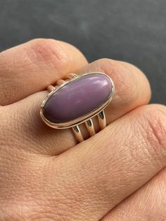 Natural, handcrafted  Phosphosiderite HOPE STONE silver ring ring  in 925 sterling silver in size 7.25 US. ✓You'll receive your new ring in the gift pouch ✓ Natural Genuine Phosphosiderite ✓ Solid 925 Sterling Silver (925 parts per 1000) ✓ 925 Silver Hallmarked ✓ Every natural stone is different and exclusive in pattern and shape, and with its unique properties ✓Because of the natural crystal structure, natural  gemstones could have some visible scars and crackles.  I ship with USPS First Class Mail same or very next day after payment is received. Crystal Structure, Gift Pouch, Multi Stone Ring, Black Tourmaline, Green Tourmaline, Multi Stone, Ring Ring, Natural Crystals, Solid 925 Sterling Silver