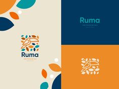 the logo design for ruma