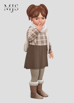 Sims 4 Aesthetic Cosy Fall Toddler Lookbook Sims 4 Aesthetic, Cosy Fall, 4 Aesthetic, Tights Boots, Sims 4 Cas Mods