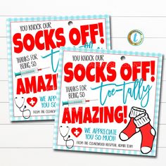 two valentine's day coupons for socks off