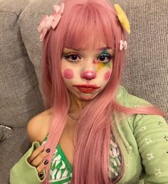 Halloween Makeup Clown, Funky Makeup, Graphic Makeup, Swag Makeup, Cool Makeup Looks, Style Basics, Cute Makeup Looks