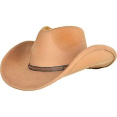 Top off your cowboy ensemble with none other than a wide brimmed hat. This tan cowboy hat features a pinchfront crown up-turned sides and a faux leather band at the base with metal details.Tan Cowboy Hat product details:100% polyester exclusive of decorationsSpot clean onlyOne size fits most teens and adults Fitted Brown Western Hat, Western Hats For Ranch, Southwestern Brown Felt Hat With Curved Brim, Brown Southwestern Felt Hat With Curved Brim, Fitted Western Brown Hat Bands, Fitted Brown Western Hat Bands, Fitted Brown Country Hat Bands, Fitted Brown Country Style Hat Bands, Western Felt Hat For Rodeo