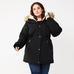 A cozy sherpa trim gives this women's Nine West parka coat a lovely winter look.Finding the perfect fit and size for women's clothing requires basic measurements of your chest, waist, hips and inseam. Use this guide to learn more about sizing and everything Kohl's has to offer in women's fashion. FEATURES Attached hood with removable faux-fur trim Parka designFIT & SIZING Designed to hit above the knees Heavyweight Inner drawstring waistbandFABRIC & CARE Machine wash - Delicate Imported Shell & Petite Size Chart, Parka Coat, Womens Size Chart, Sherpa Lined, Winter Looks, Petite Size, Fur Trim, Nine West, Parka