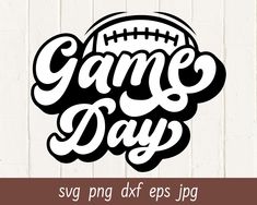 game day svg dxf eps png