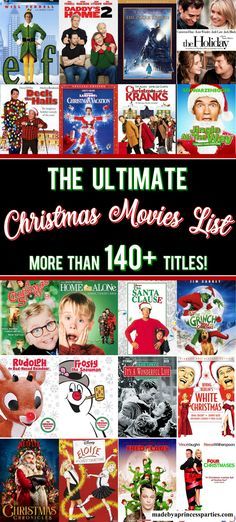 Top Christmas Movies, Kids Christmas Movies, Xmas Movies, Youtube Design, Ultimate Christmas, Christmas Eve Box