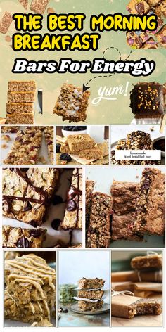 the best morning breakfast bars for energy