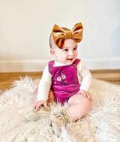 Perfect for Fall, Holiday, & winter! Dress it up or dress it down! Super soft & stretchy! **pictured in our Toddler Original Headwrap Mini Bows, Winter Dress, Small Bows, Free Giveaway, Head Wraps, Newborn Baby, Hair Bows, Caramel, Flower Girl Dresses