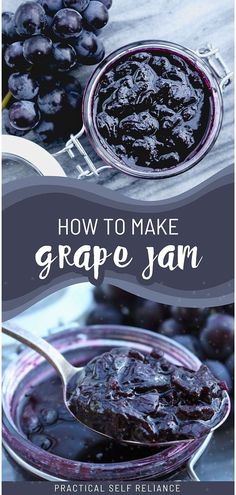 how to make grape jam from scratch