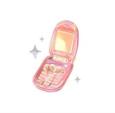 Popteen Png, Y2k Flip Phone, Food Icon Png, Icon Y2k, Kawaii App, Magical Girl Aesthetic, Jelly Wallpaper, Pink Icons, Folder Icon